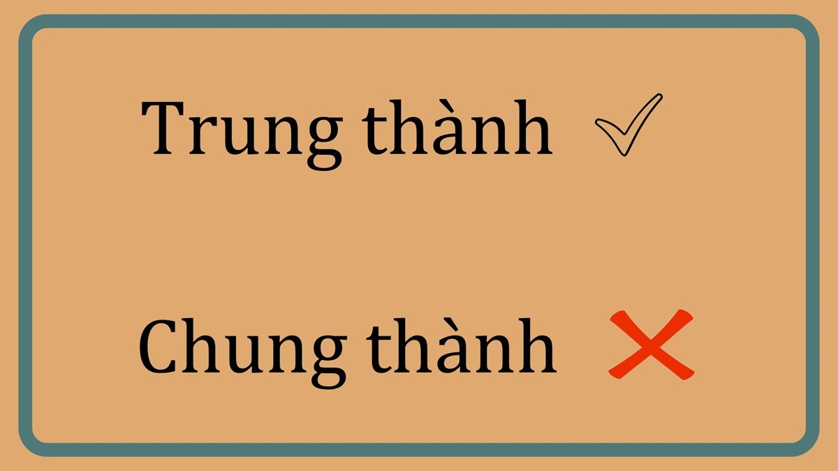 Xác định từ nào đúng chính tả để dùng từ hợp lý