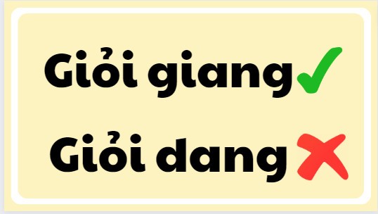 Phân biệt từ nào đúng và sai chính tả