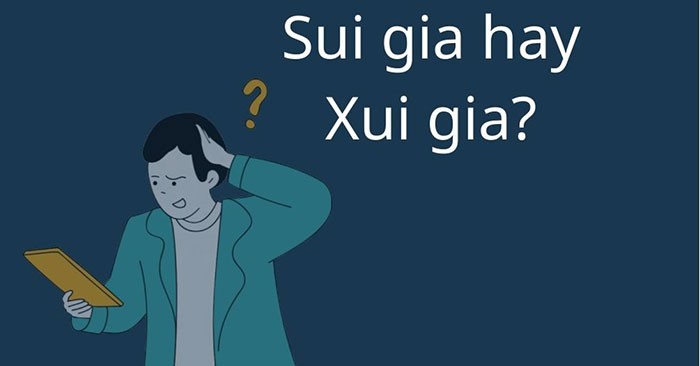 Người phụ nữ đang suy tư về việc sui gia hay xui gia