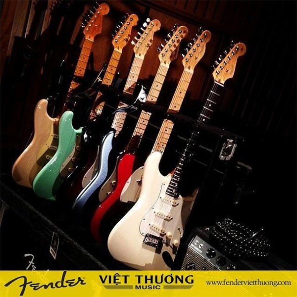 Các dáng đàn guitar điện rất đa dạng và độc đáo