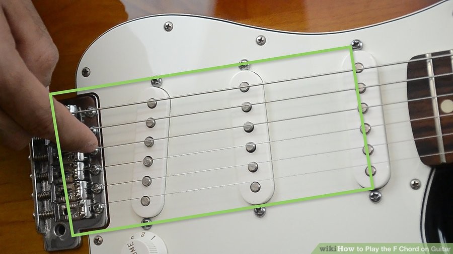 Mua dây đàn guitar mỏng hơn để dễ bấm hợp âm F